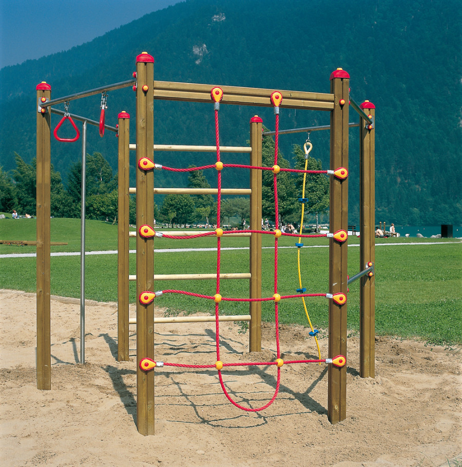 Holzhof Balancing & Climbing Hexagonall Gym