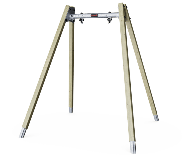 A-Frame 1-Seat Pine Wood 2,5m - Classic Swings