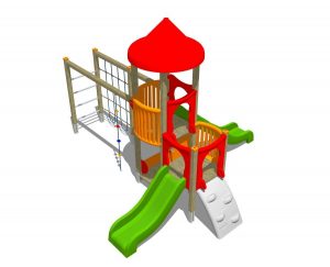 DOUBLE TOWER ALADIN XA205RP WITH RAMP AND GYM