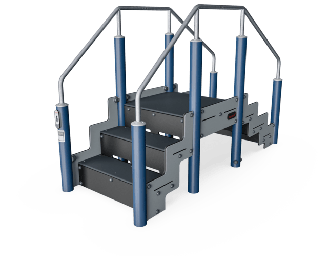 Double Stairs - Fitness Equipment