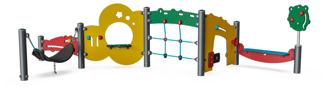 Play and Stay With Net Steel Posts - Toddler Multiplay