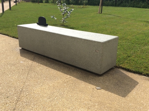 Sand Blasted Concrete Seat (6)