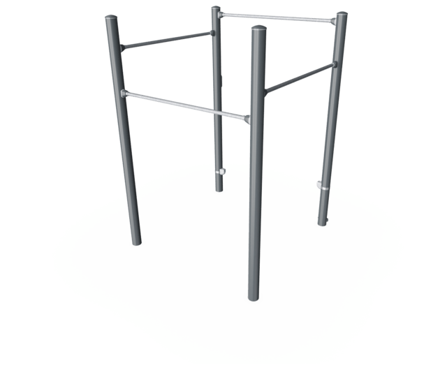 Square Pull Up Station Pro - Obstacle Course