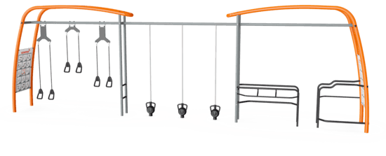 Suspension Trainer, Parallel Bars & Magnetic Bells Link