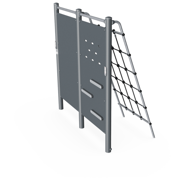 Wall with Net - Obstacle Course2